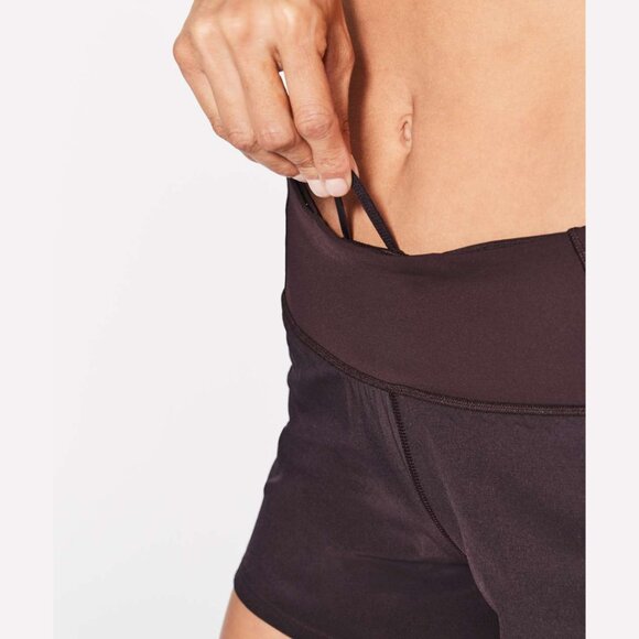 LULULEMON 'Run Times' Lined Shorts II Pelt Size 8 - Picture 5 of 8